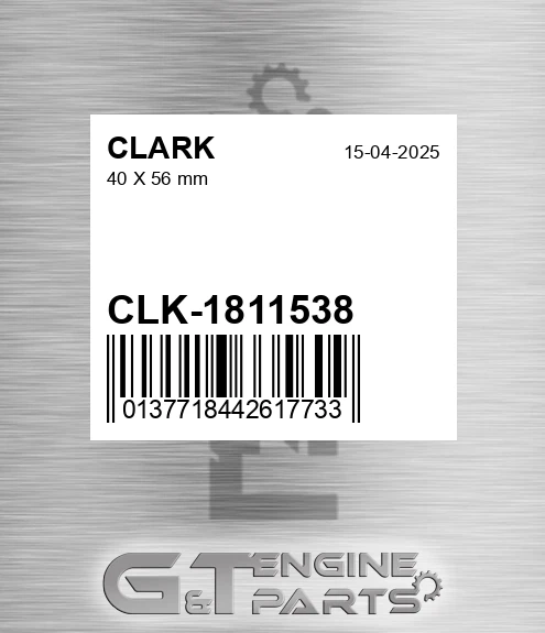 CLK-1811538 40 X 56 Mm