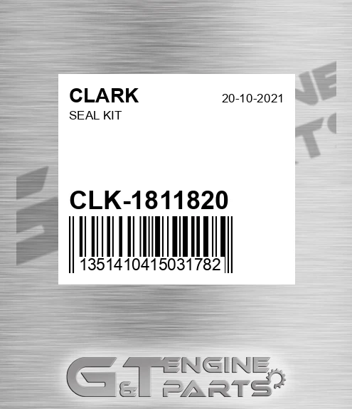 CLK-1811820 Seal Kit