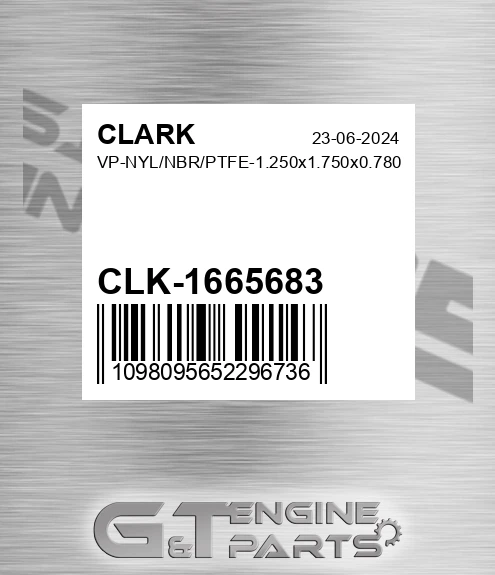 CLK-1665683 Vp-nyl/nbr/ptfe-1.250x1.750x0.780