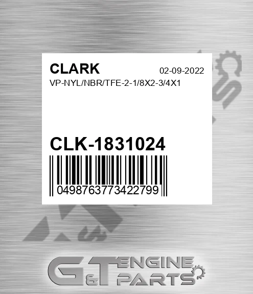 CLK-1831024 Vp-nyl/nbr/tfe-2-1/8x2-3/4x1