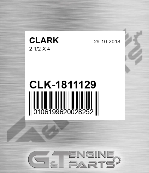 CLK-1811129 2-1/2 X 4