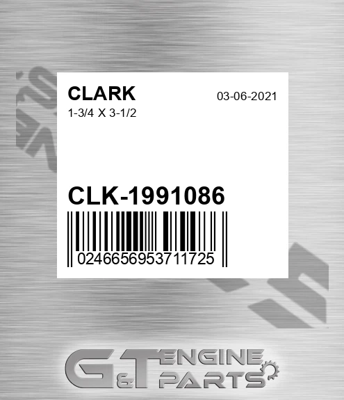 CLK-1991086 1-3/4 X 3-1/2