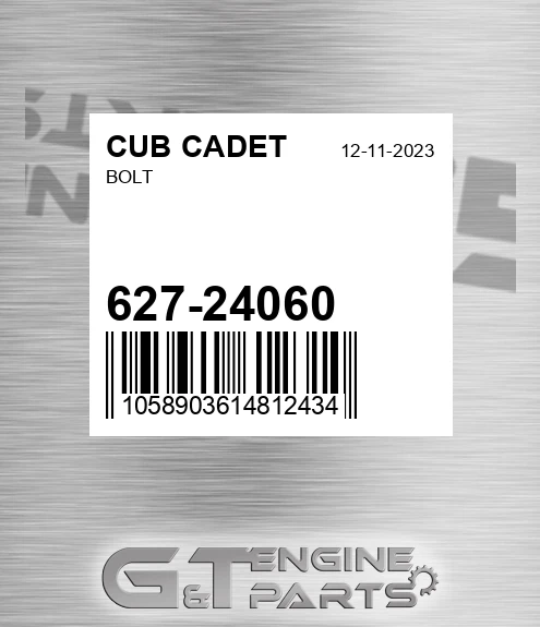 627-24060 Bolt