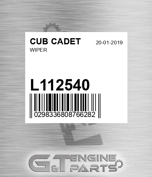 L112540 Wiper