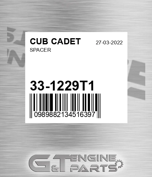 33-1229T1 Spacer