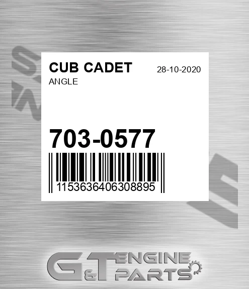 703-0577 Angle for CUB CADET
