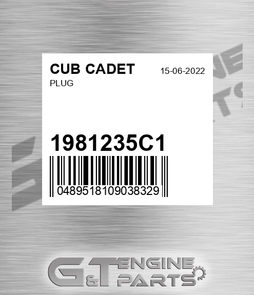 1981235C1 Plug