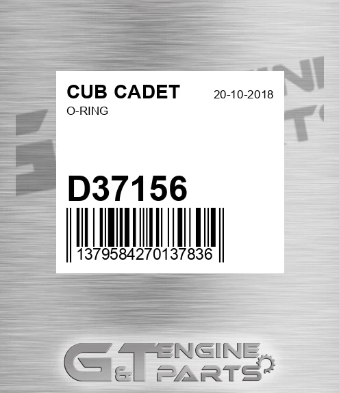 D37156 O-ring