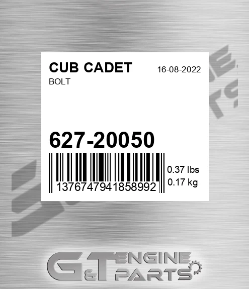 627-20050 Bolt