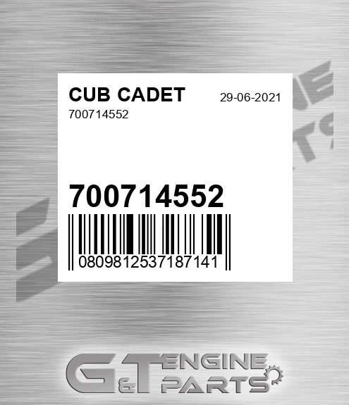 700714552 for CUB CADET