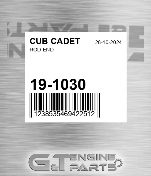 19-1030 Rod End