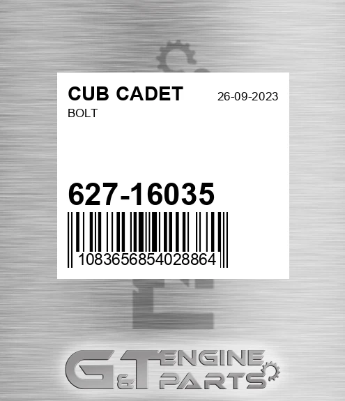 627-16035 Bolt