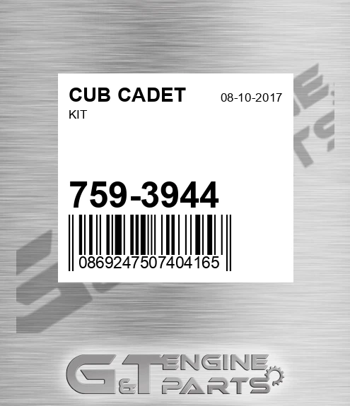 759-3944 Kit for CUB CADET
