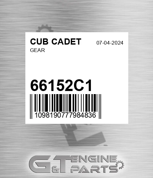 66152C1 Gear