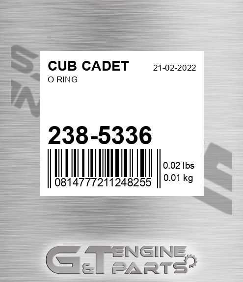 238-5336 O Ring