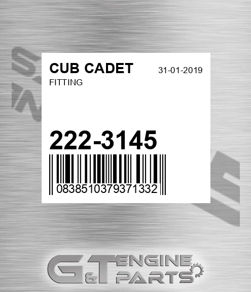 222-3145 Fitting