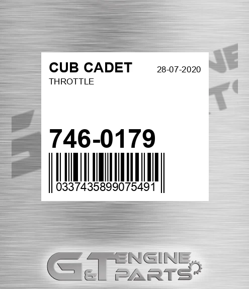 746-0179 Throttle