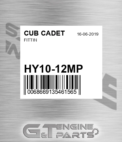 HY10-12MP Fittin