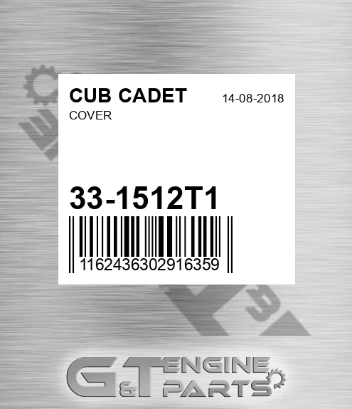 33-1512T1 Cover