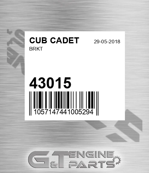 43015 CUB CADET Brkt