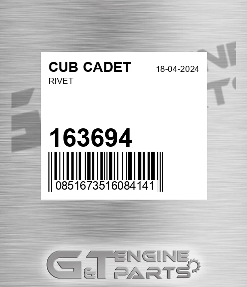 163694 Rivet