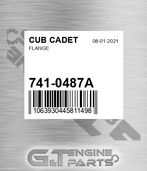 741-0487A Flange for CUB CADET