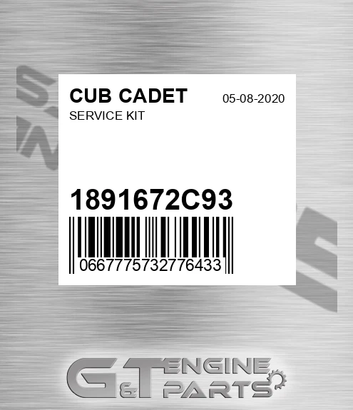 1891672C93 Service Kit
