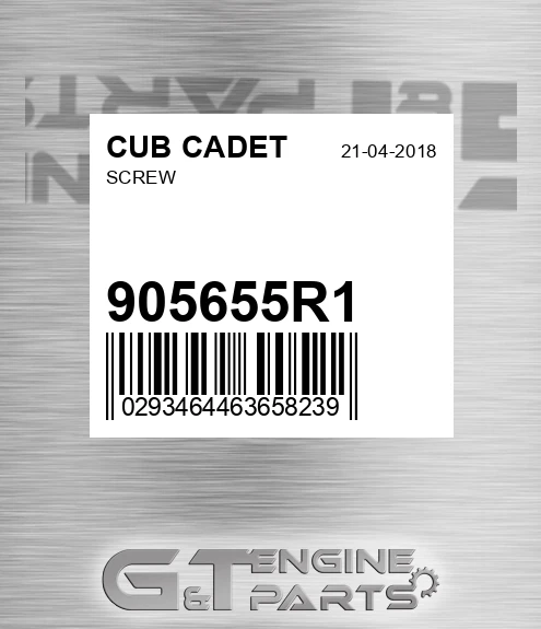 905655R1 Screw