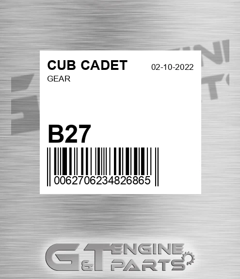 B27 Gear