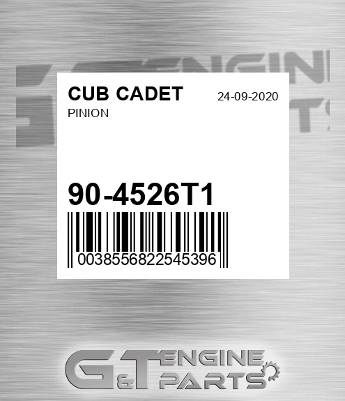90-4526T1 Pinion for CUB CADET
