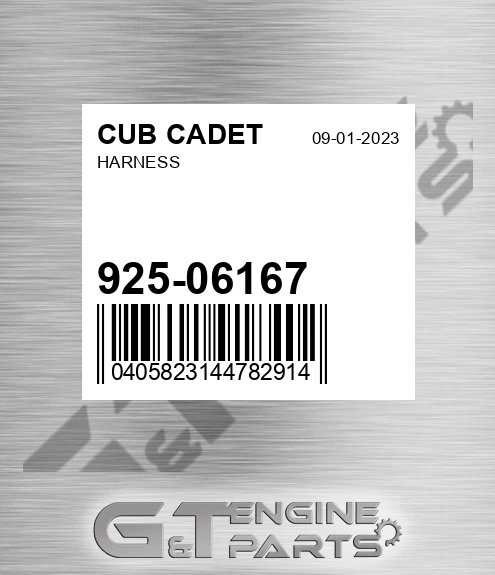 925-06167 Harness for CUB CADET