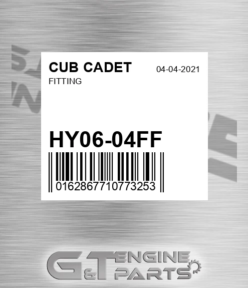 HY06-04FF Fitting