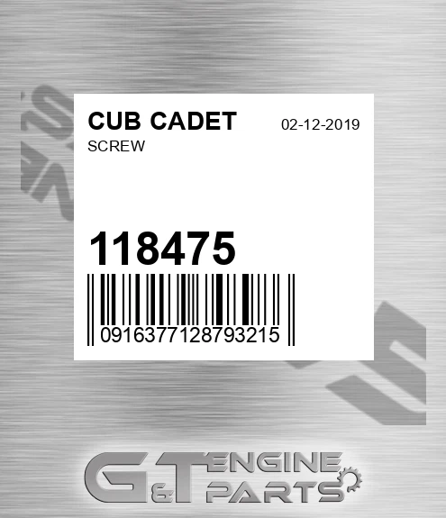 118475 Screw