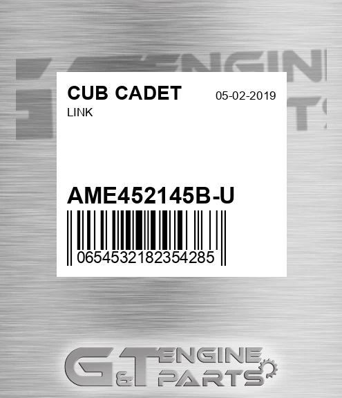 AME452145B-U Link for CUB CADET