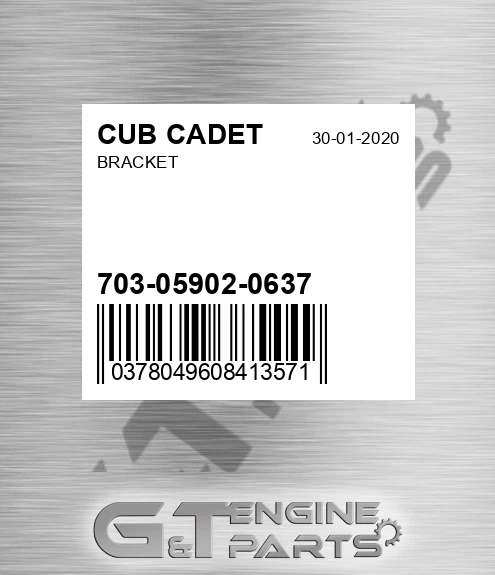 703-05902-0637 Bracket