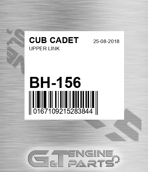 BH-156 Upper Link for CUB CADET