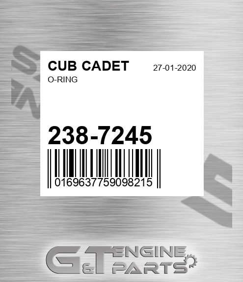 238-7245 O-ring