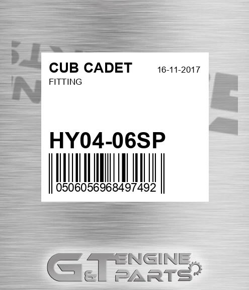 HY04-06SP Fitting for CUB CADET