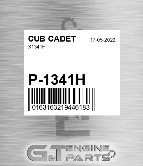 P-1341H X1341h for CUB CADET