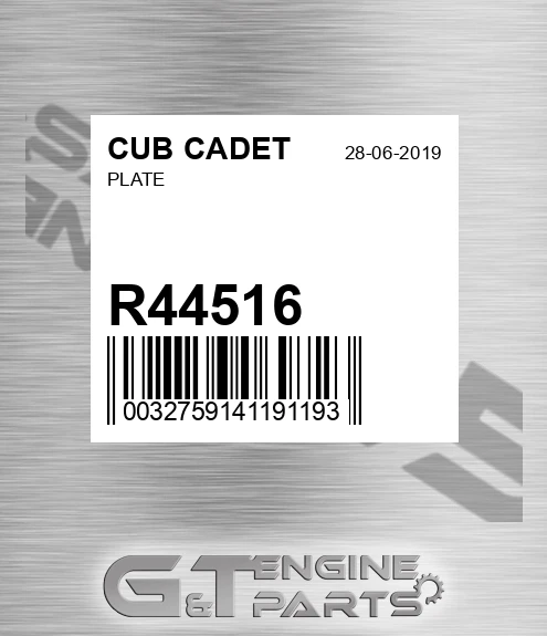 R44516 Plate