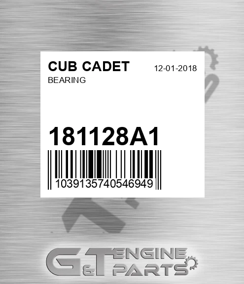 181128A1 Bearing