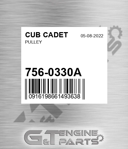 756-0330A Pulley