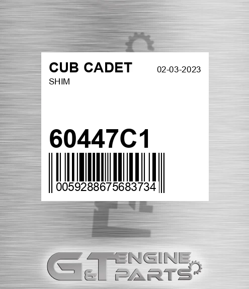 60447C1 Shim