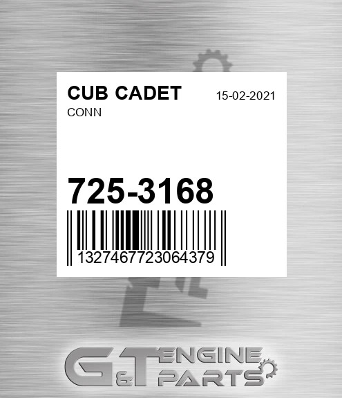 725-3168 Conn for CUB CADET