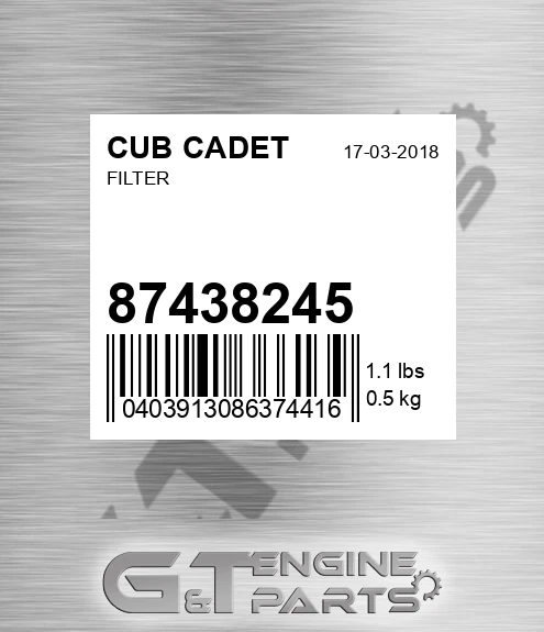 87438245 Filter