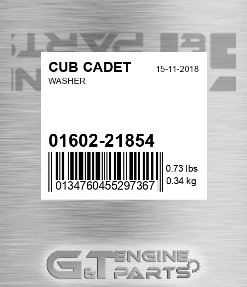 01602-21854 Washer