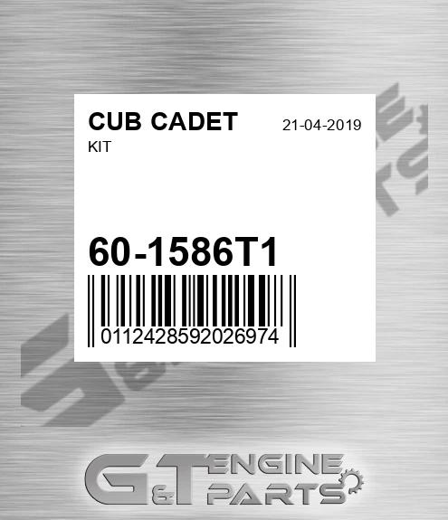 60-1586T1 Kit for CUB CADET