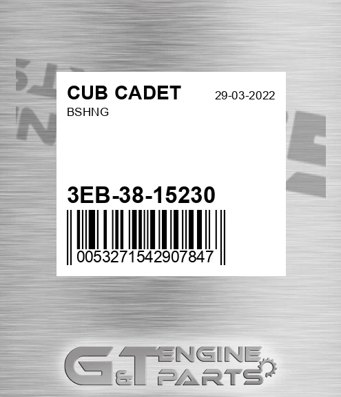 3EB-38-15230 Bshng