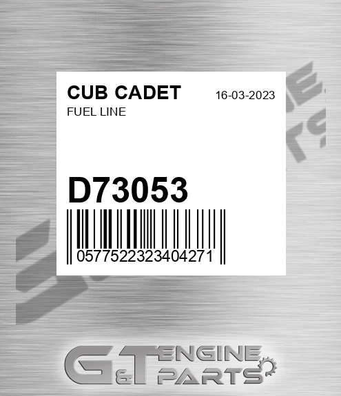 D73053 Fuel Line