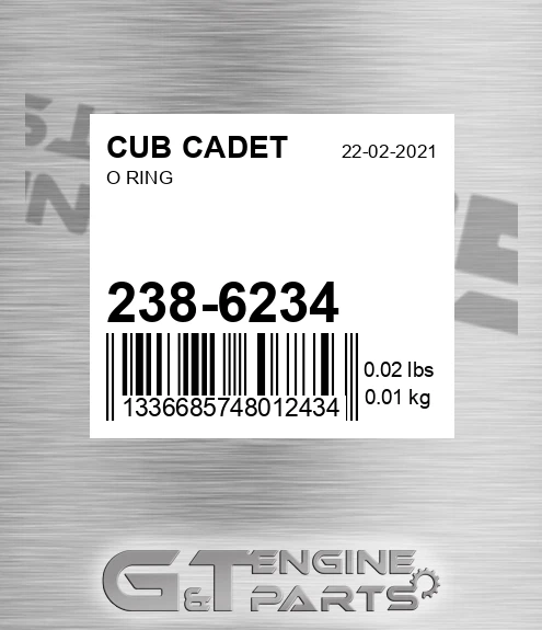 238-6234 O Ring
